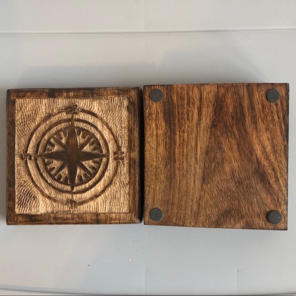 Compass Wooden Box - Picture 3 of 7